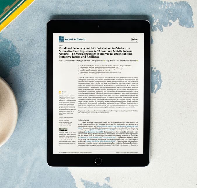 Research - Protective Factors Study infographic