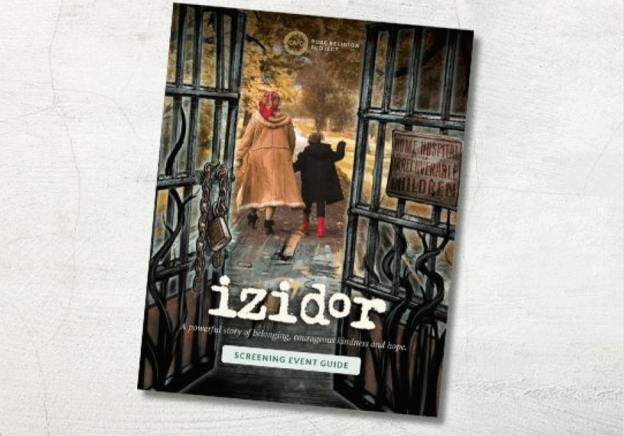 Izidor guide mockup