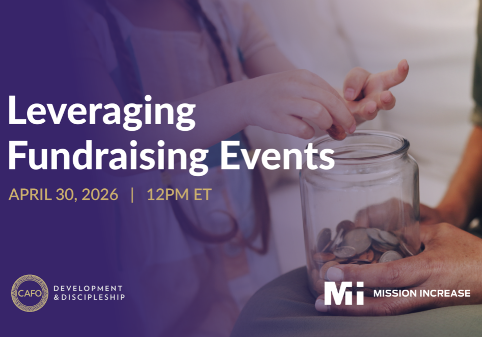 Leveraging Fundraising Events_Events