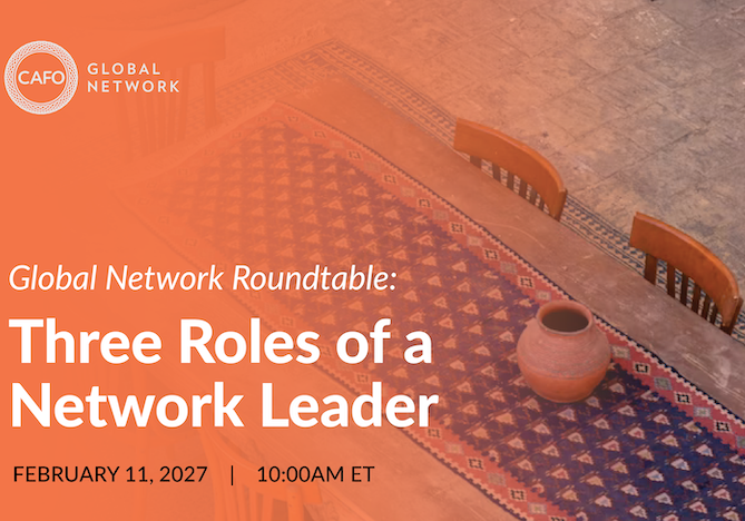 Three Roles of Network Leader Global-Event